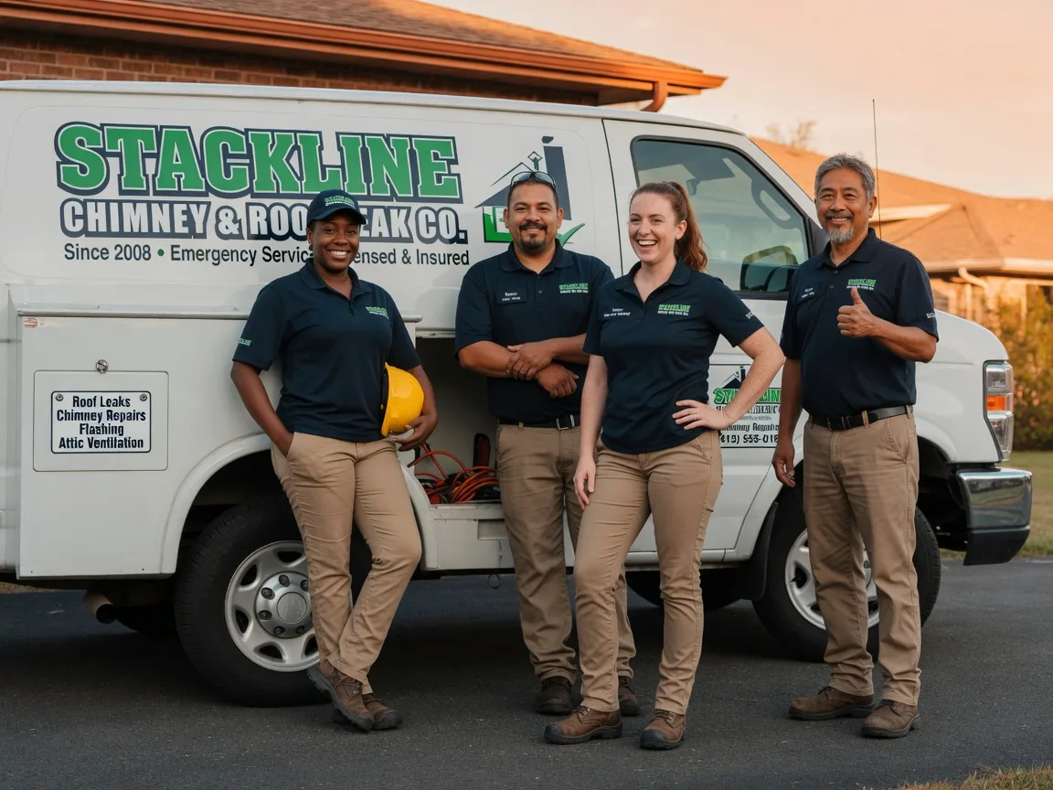 Chimney flashing repair company in Akron, AL